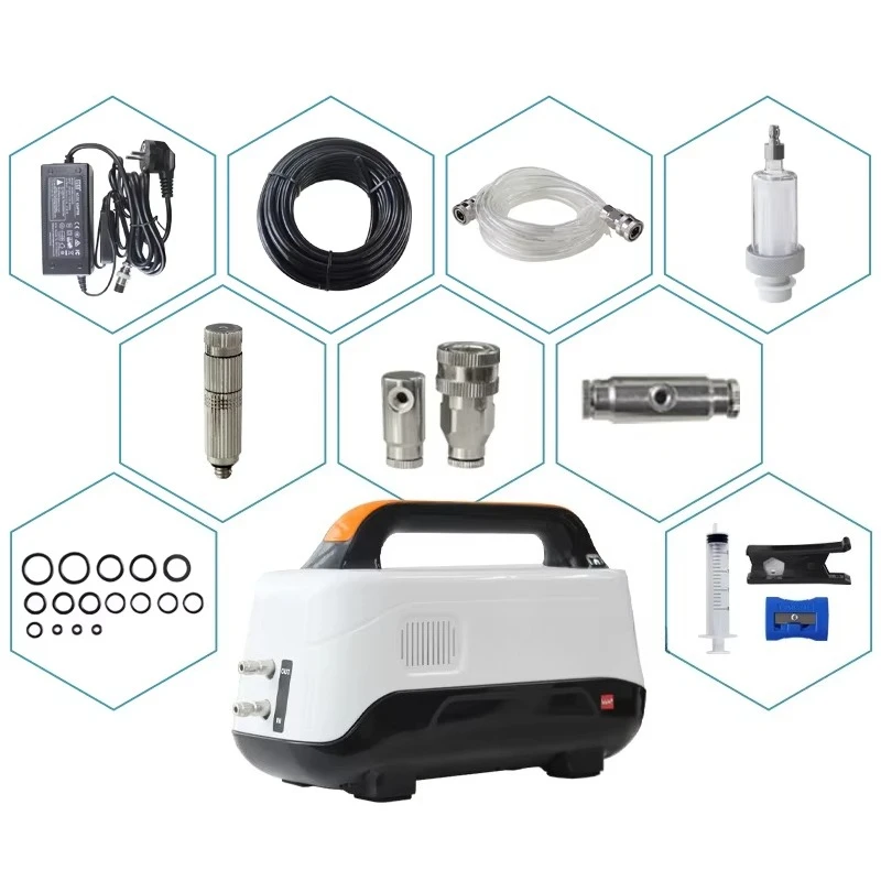 

0.2L/min plastic cover atomizing system mist nozzle water pump mist machine