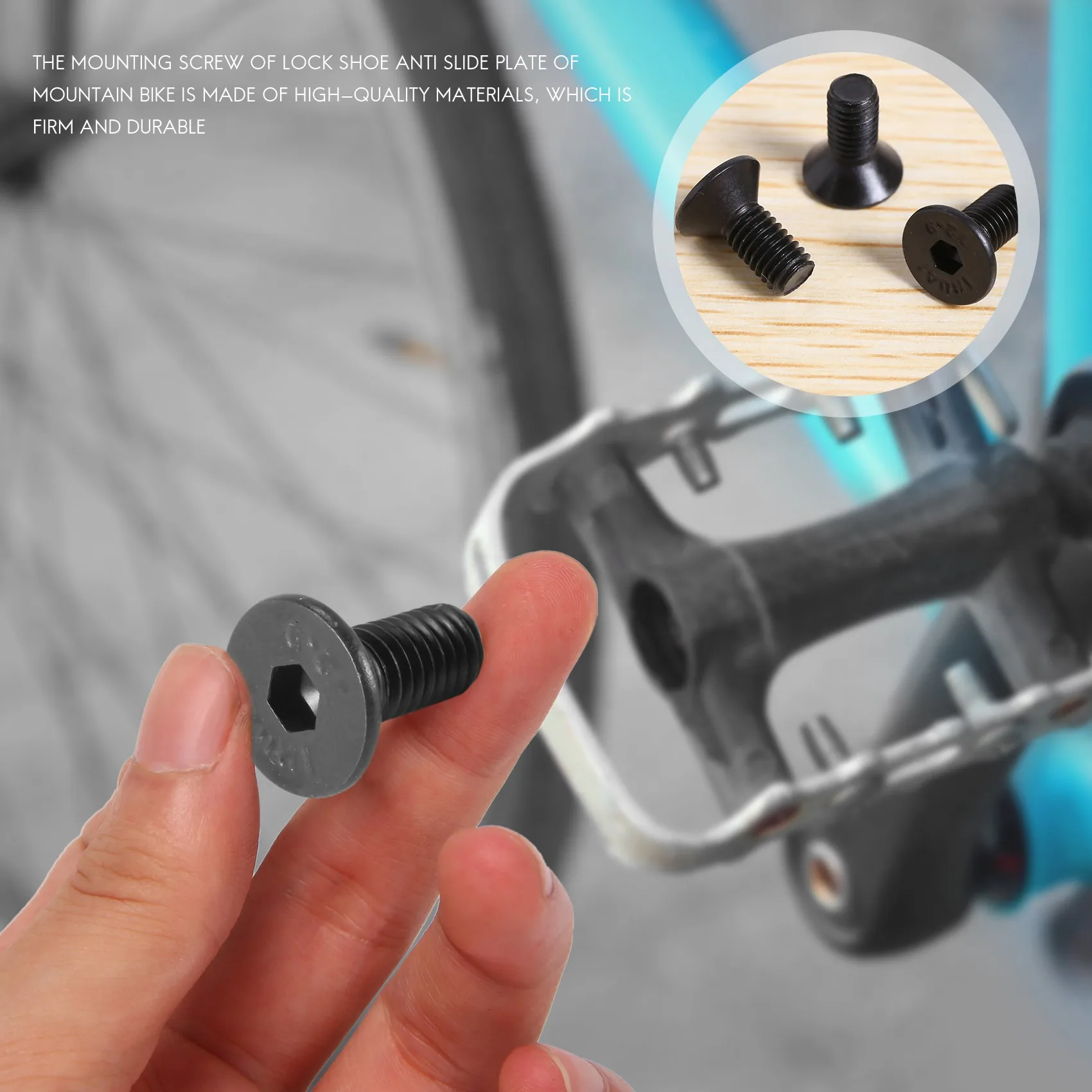 8 قطعة قفل الدراجة الجبلية الحذاء المربط تصاعد المسمار ل Shimano SPD الذاتي قفل دواسة قفل الصلب الأسود الغنية