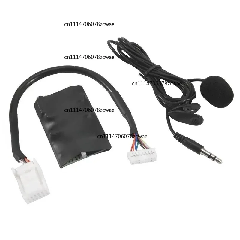 For Toyota Camry Corolla RAV4L36A-Car Radio Audio Adapter Bluetooth AUX Cable Microphone  Music Interface Disc Box