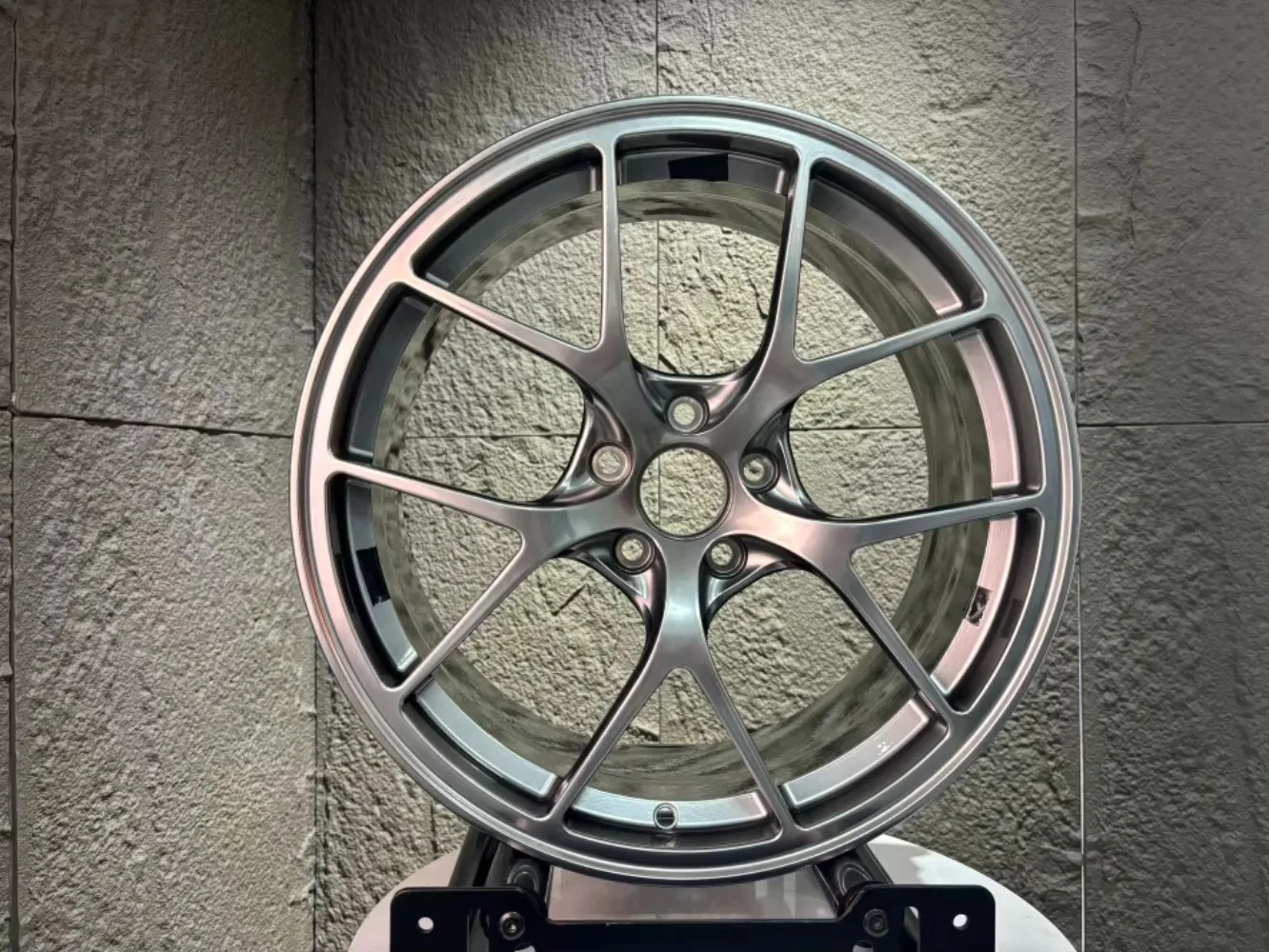 

new black aluminum alloy car wheels Manufacturer wholesale best-selling 17-inch 7.5J PCD 5 * 120