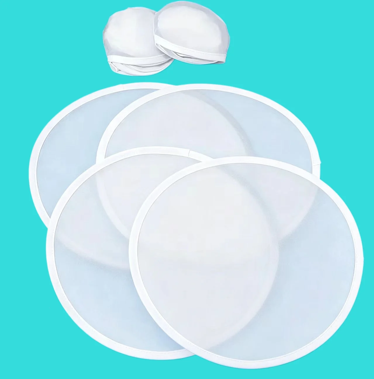Foldable Pocket Fan or DIY Creative Round Fan, Foldable Frisbee, Compact and Portable Design, Suitable for Beach Party Gifts, Ideal for Outdoor Summer Activities, Flying Fans, Also Suitable for Birthday Party Gifts, Graduation Season, Outdoor Weddings, and Holiday Parties.