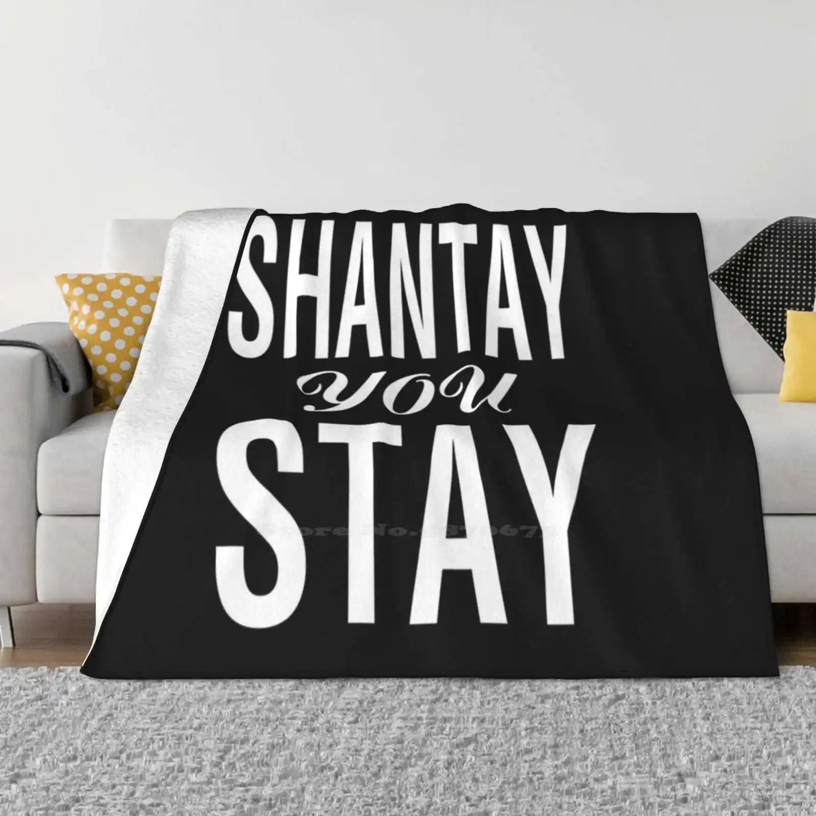 Shantay You Stay ( Wh ) Super Warm Soft Blankets Throw On Sofa/Bed/Travel Rupauls Drag Race Drag Queen Lgbtq Shantay You Stay