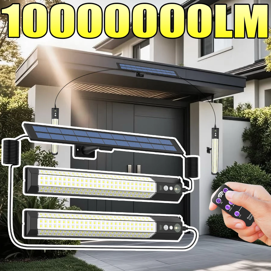 LED الشمسية قلادة مصباح في الهواء الطلق مقاوم للماء الثريا ضوء شنقا سقيفة الديكور مع جهاز التحكم عن بعد لغرفة الحظيرة سقيفة داخلية