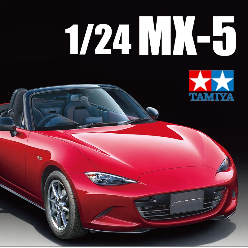 

TAMIYA Plastic assembly car scale model kit 24342 MX-5 1/24 toy DIY collection gift