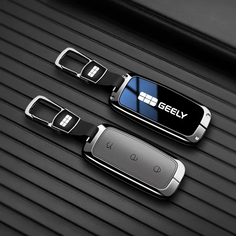 Key Fob for Geely Galaxy EX5 E5 L6 L7 EMI NO.1 Proton e.MAS 7 5 E8 Starry 8 Remote Cover Case Shell Keychain Car Accessories
