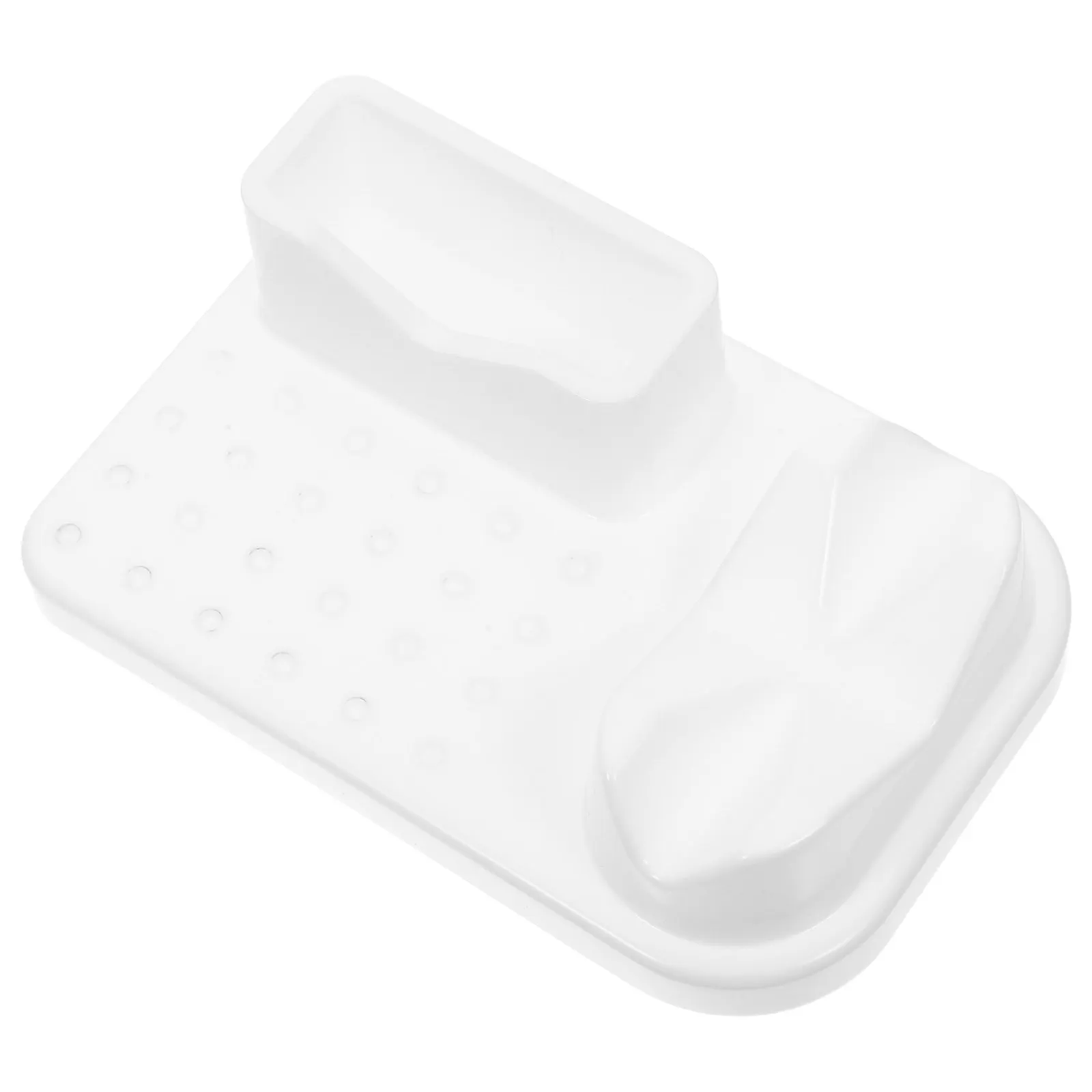 

24-Hole Nail Drill Bit Organizer Case Compact Storage Rack for Manicure Tools Grinding Heads Salon Home Use Nail Tool Storage