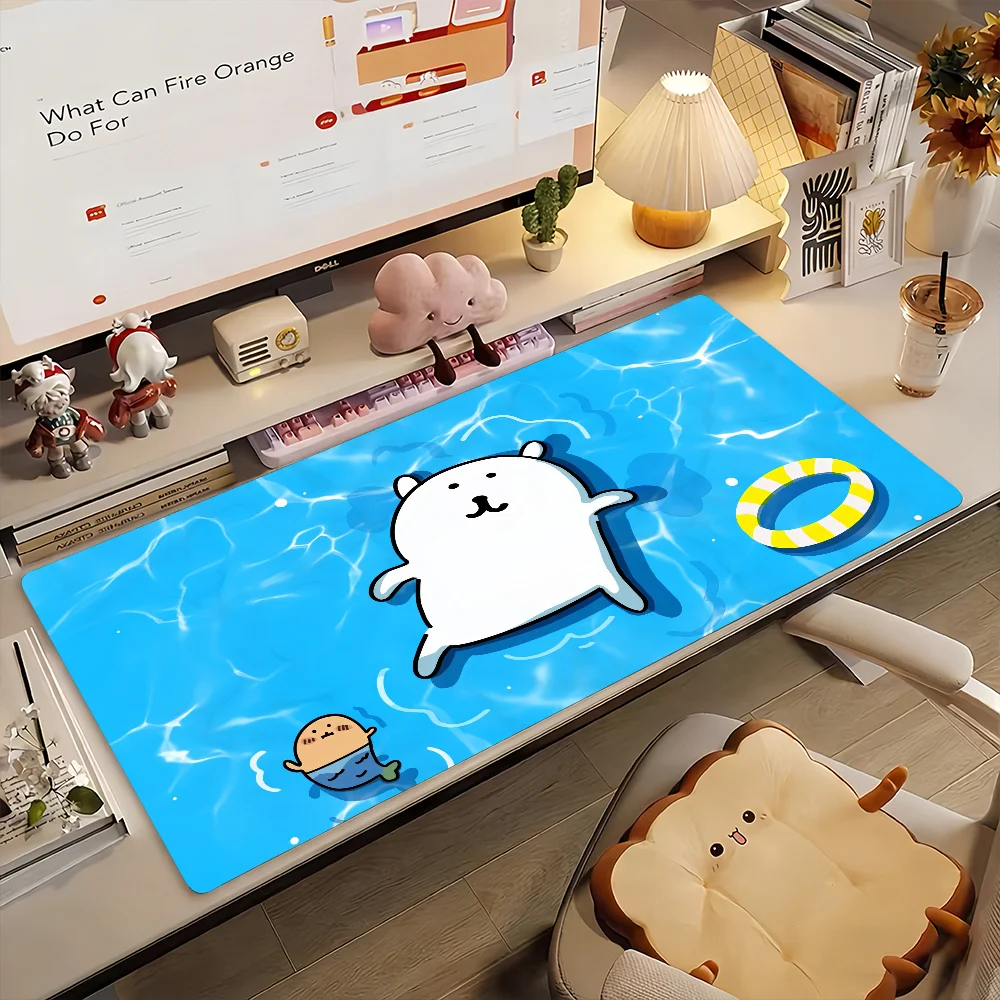 

Cartoon J-Joke B-Bears Mouse Pad Non-slip Rubber Gamer Balance Computer Mat Decoracion Deskmat Laptop Office Large