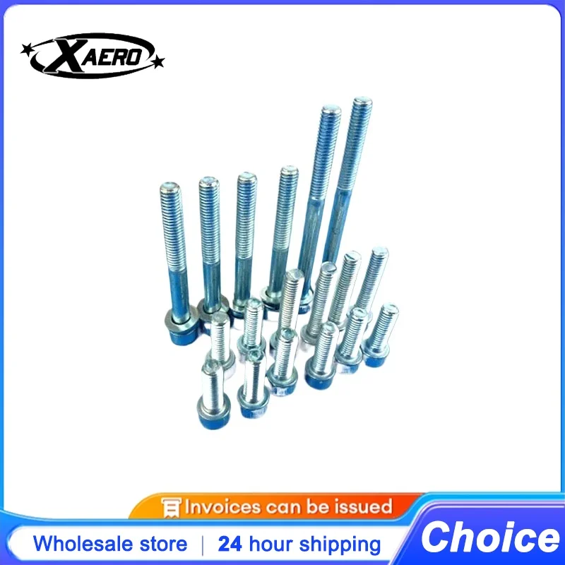 

Complete Screw Set for DLE35RA 2-Stroke RC Engine - M4 M5 Stainless Steel Bolts Kit for Airplane Helicopter Gas Motor Repair