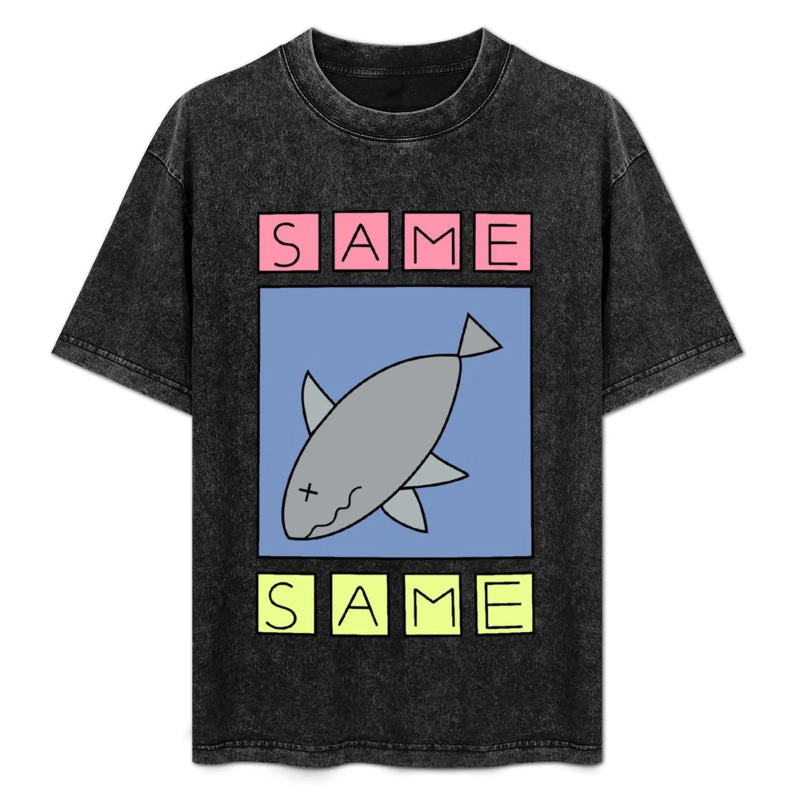 nichijou - same (shark) Essential T-Shirt summer tops vintage clothes designer t shirt men