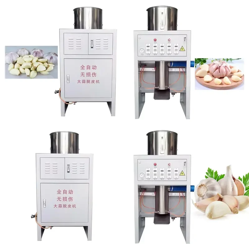 YWM Certificate Large Capacity Garlic Peeler Machine Garlic Peeling Removing Machine for Vegetable Market