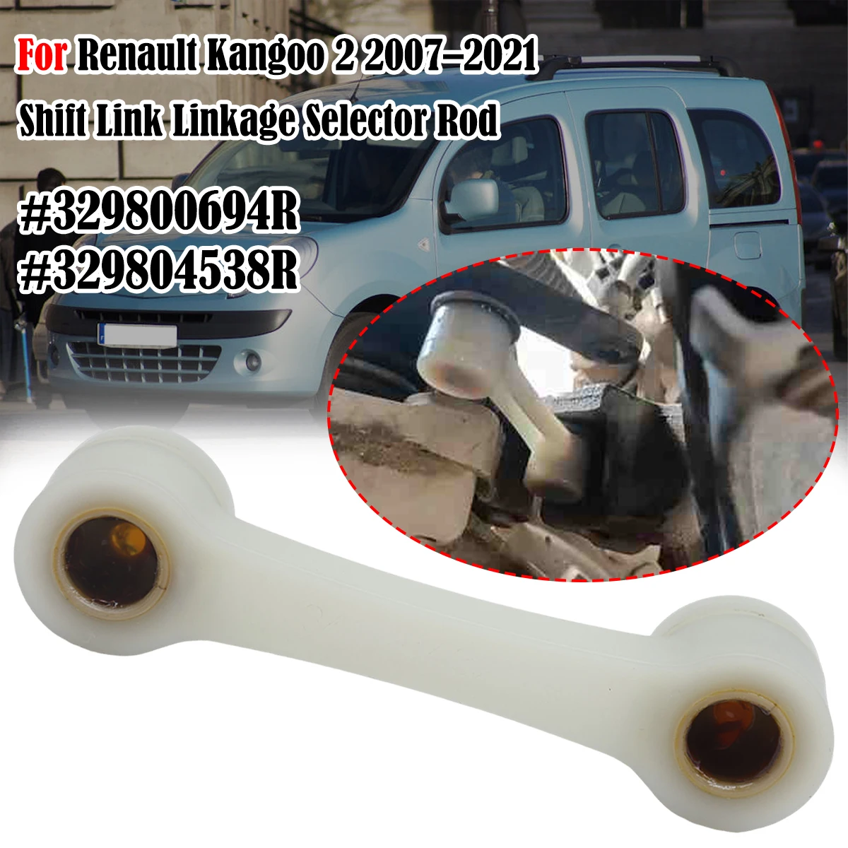 For Renault Kangoo 2 Nissan NV250 Mercedes-Benz Citan Gear Shift Link Linkage Selector Rod Transmission Connecting 2007-2021
