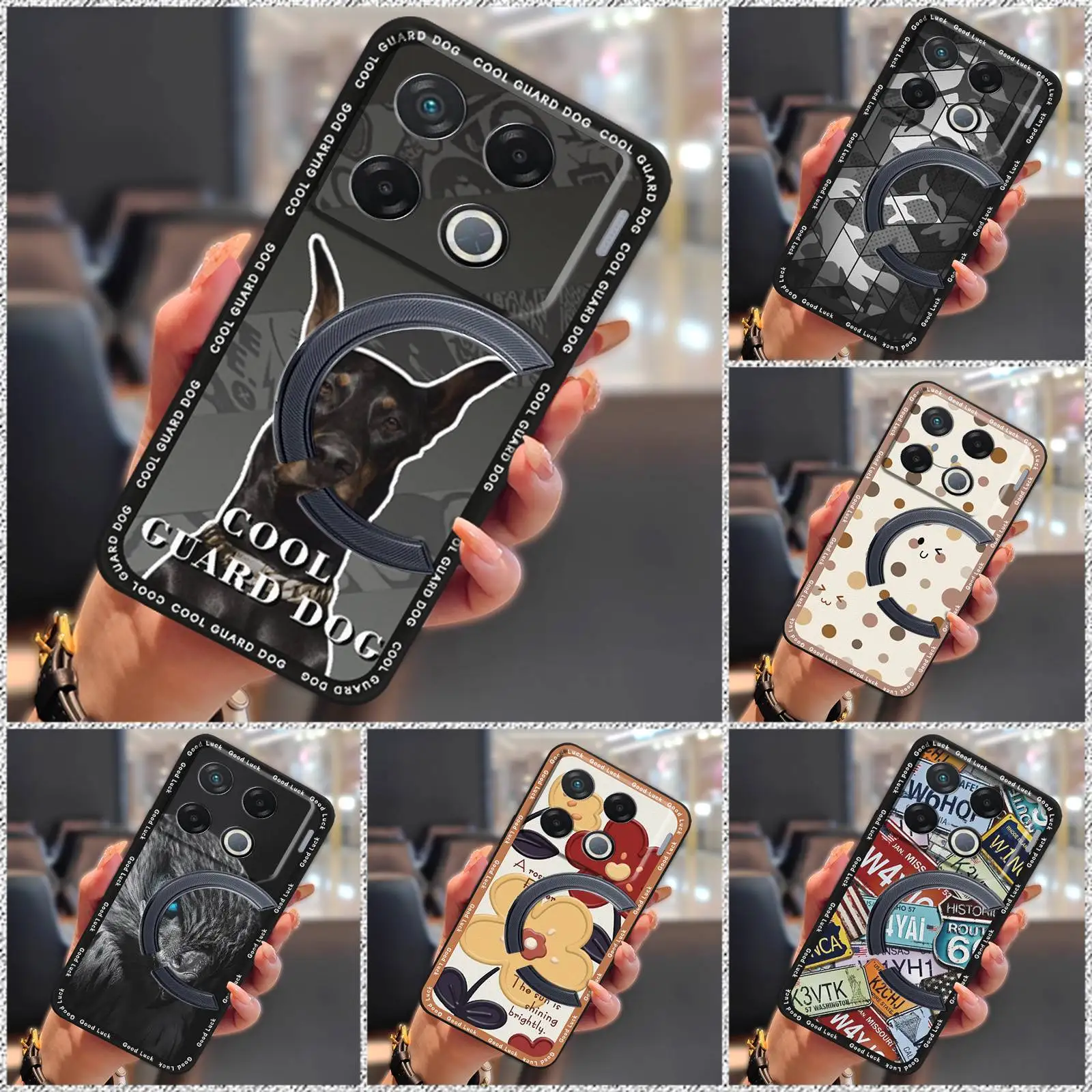 Soft case Anti-dust Phone Case For infinix GT 20 Pro/X6871 Anti-knock Cute Shockproof Back Cover Cover Fashion Design