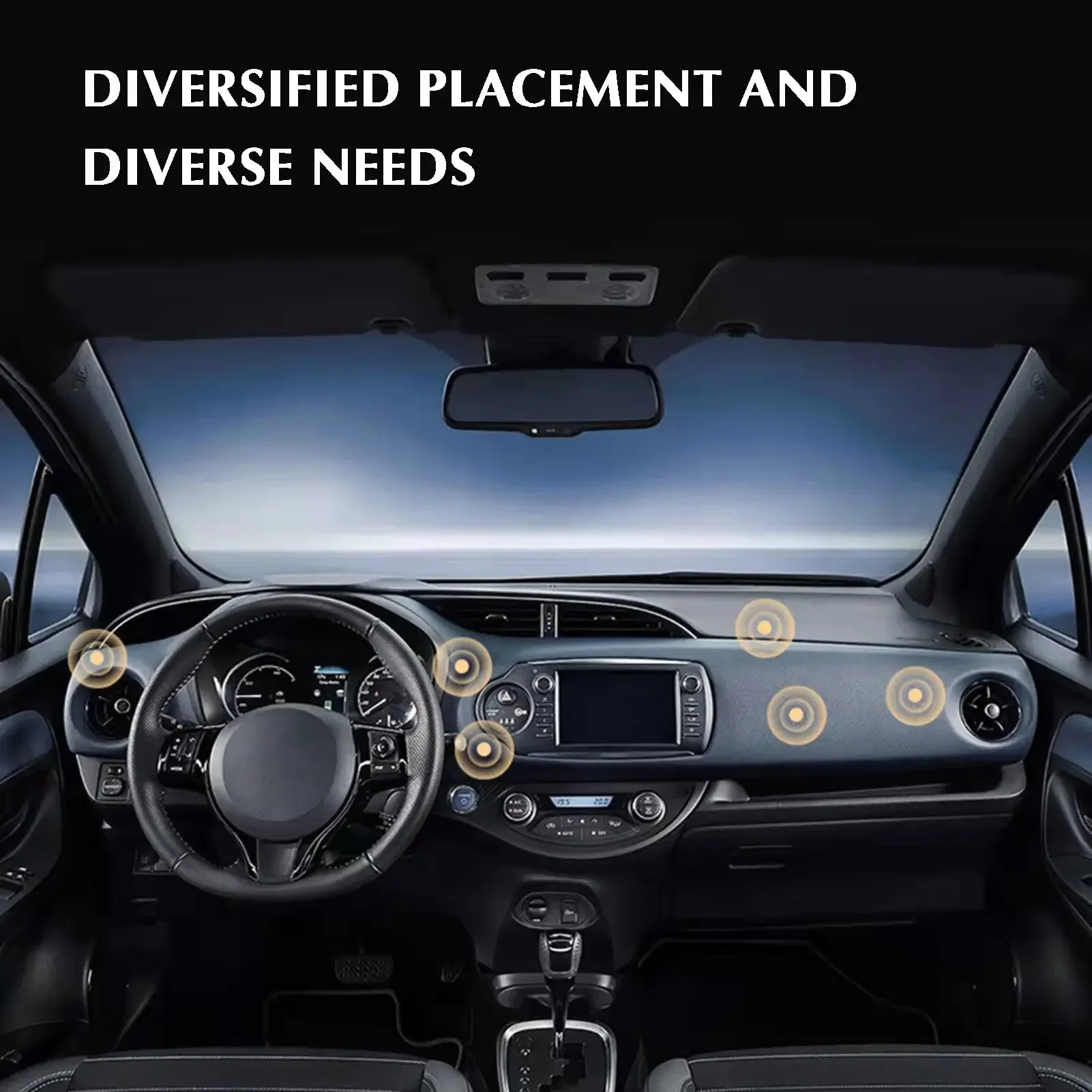 Magnetische Auto-Handyhalterung, Magnet-Halterung, Handy-Ständer, GPS-Unterstützung für iPhone 14 13 12 Pro, Xiaomi, Huawei, Samsung, Oneplus – Detail 9