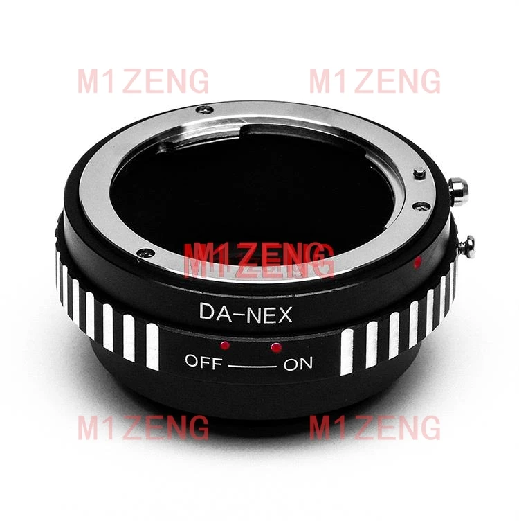 

DA-NEX adapter ring for PK k DA lens to sony E mount a6300 a6500 a9 a7r a7s a7r2 a7r3 a7r4 A7R5 A1 A6700 ZV-E10 ZV-E1 camera