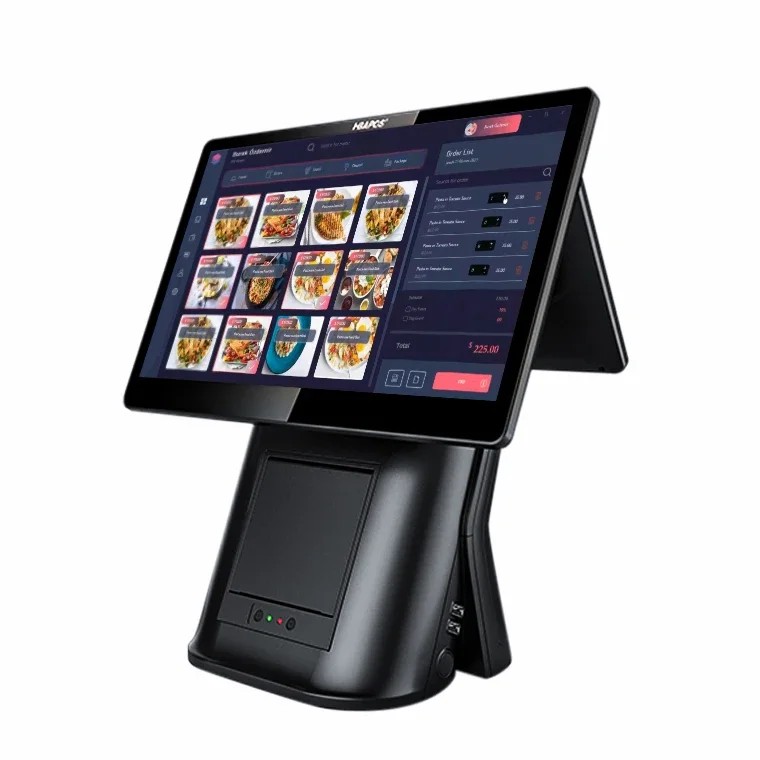 HBAPOS X10 electronic cash register pos system equipment with 15 Inch touch screen