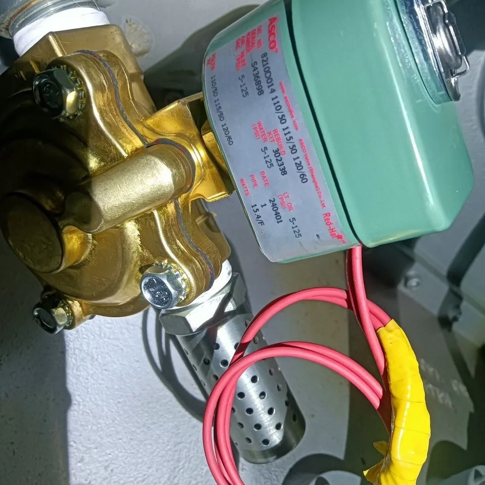 

2025 ASCO solenoid valve NF8210A127V, 24VDC Shanghai Senlayer special supply