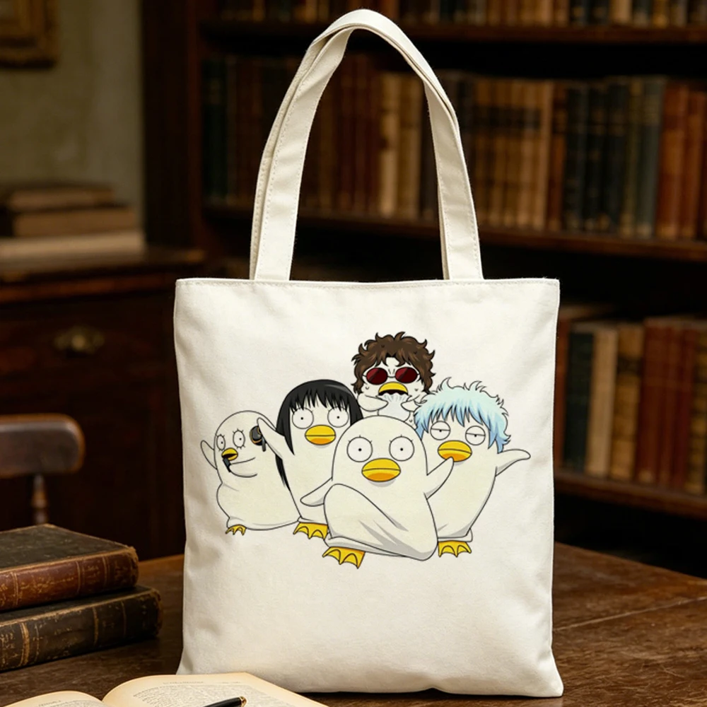 Gintama Samurai Gintoki tote bag totebag einkaufstasche grocery shopping femme