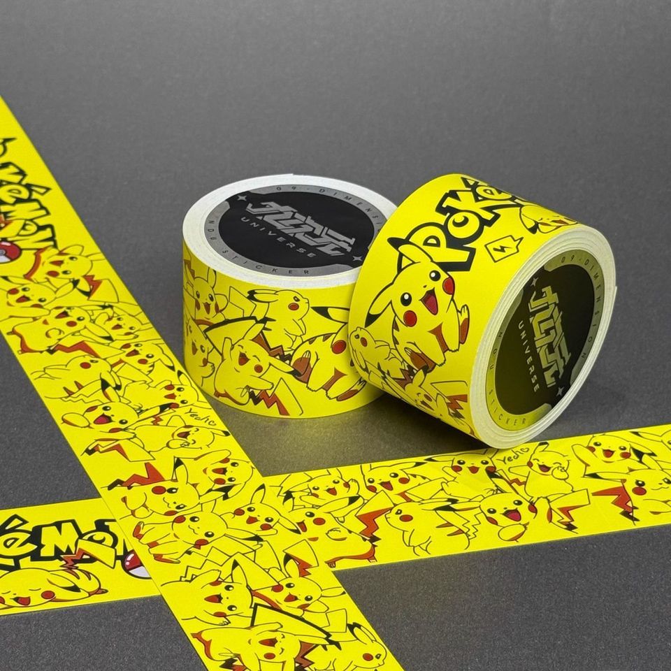 DIY Arcane Jinx Decorative Tape Creative Synthetic Paper Tape for Collage Junk Journal Scrapbooking Crafts Masking Tape Stickers