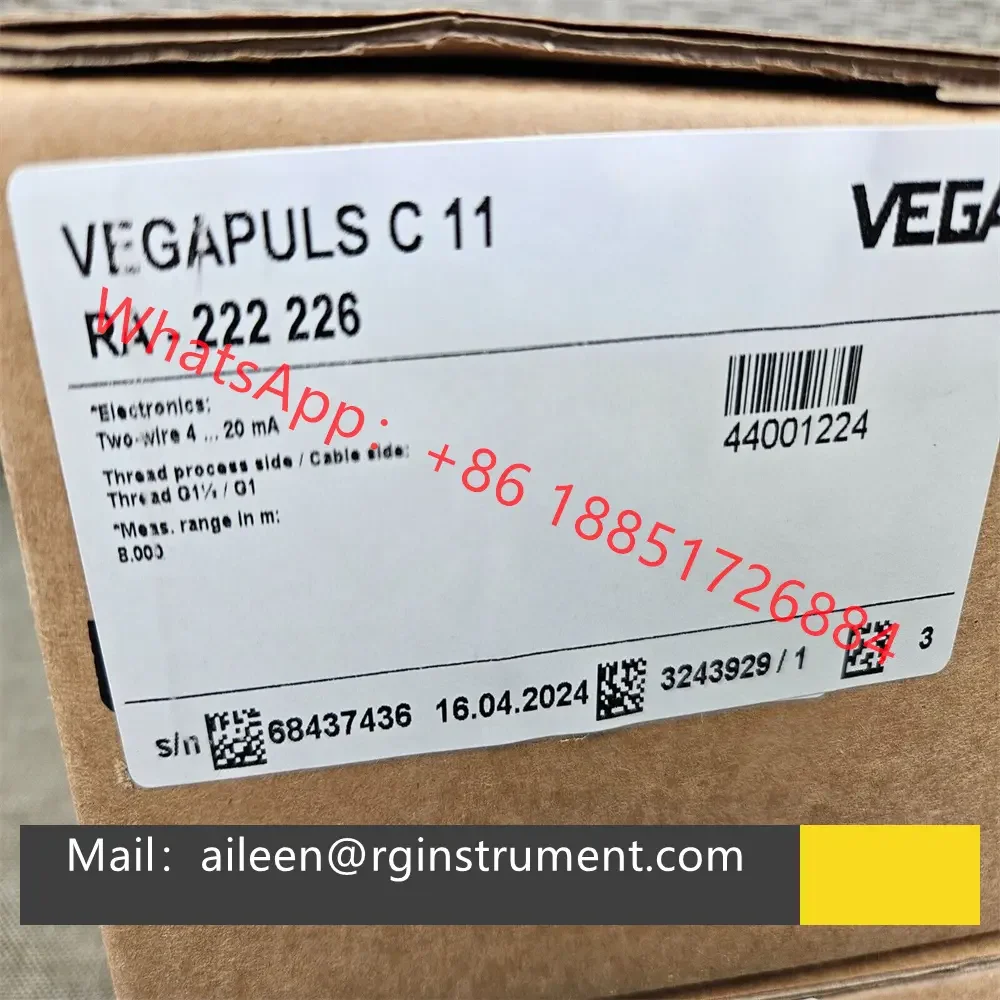 Best Sale Vega VEGAPULS C 22   Level Measurement Sensor for PVDF Materials RA - 222 239  With One Year Warranty