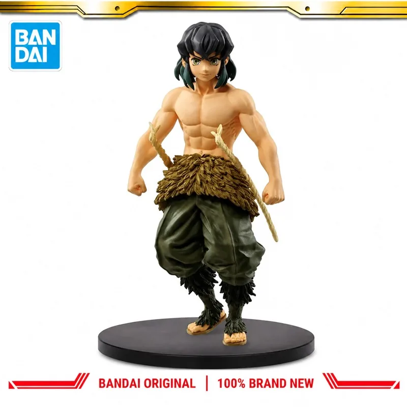 In Stock Bandai Original Banpresto Demon Slayer Hashibira Inosuke Action Figure Model Doll Brand New Boxed Anime Characters Toys