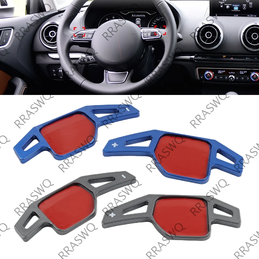 

Steering Wheel Shifter Paddle Extension For Audi A3 S3 A4 S4 A5 S5 A6 S6 A7 A8