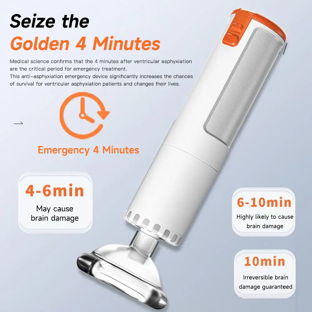 

Anti-Choking First Aid Rescue Device for Adults & Children Kids Home and Outdoor Airway Emergency Kit Breath Rescue Suffocation﻿