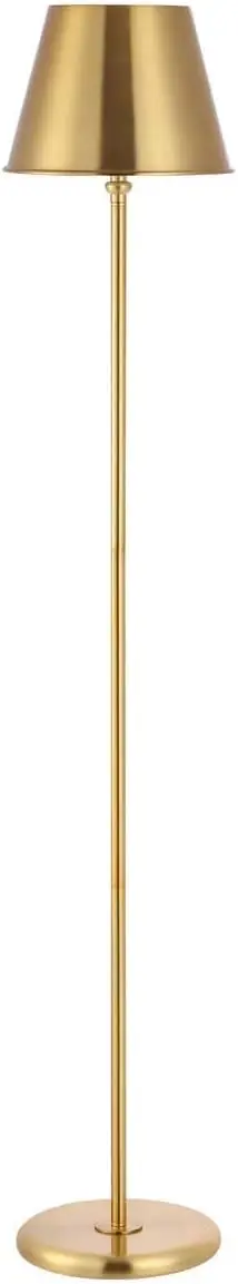 Lighting Collection Asher 60-Inch Brass Iron Floor Lamp (Led Bulb Included) Fll4094A