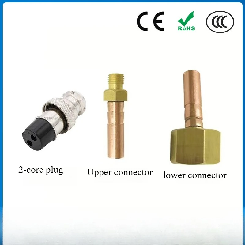 

QQ150 TIG Torch 8mm Integrated Connector Set, 3PCS Front/Rear Adapters, Welding Plug Parts