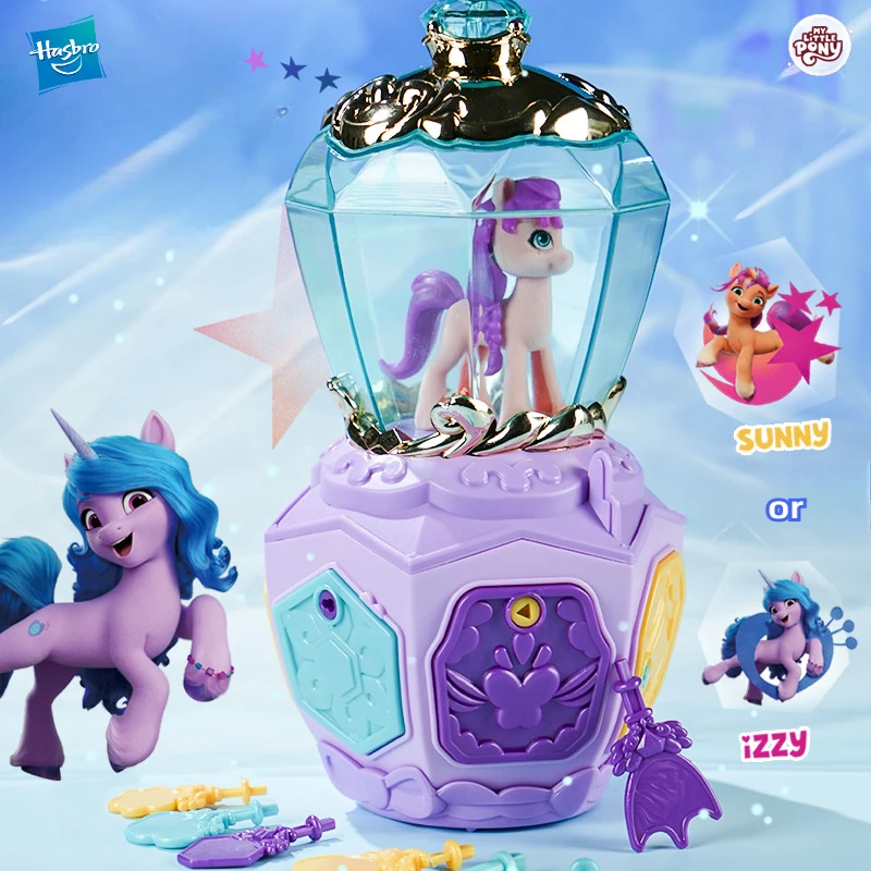 Hasbro My Little Pony Sunny Starscout Izzy Girls Princess Toy Magic Treasure Box Music  Cute Kawaii Christmas Birthday Gift