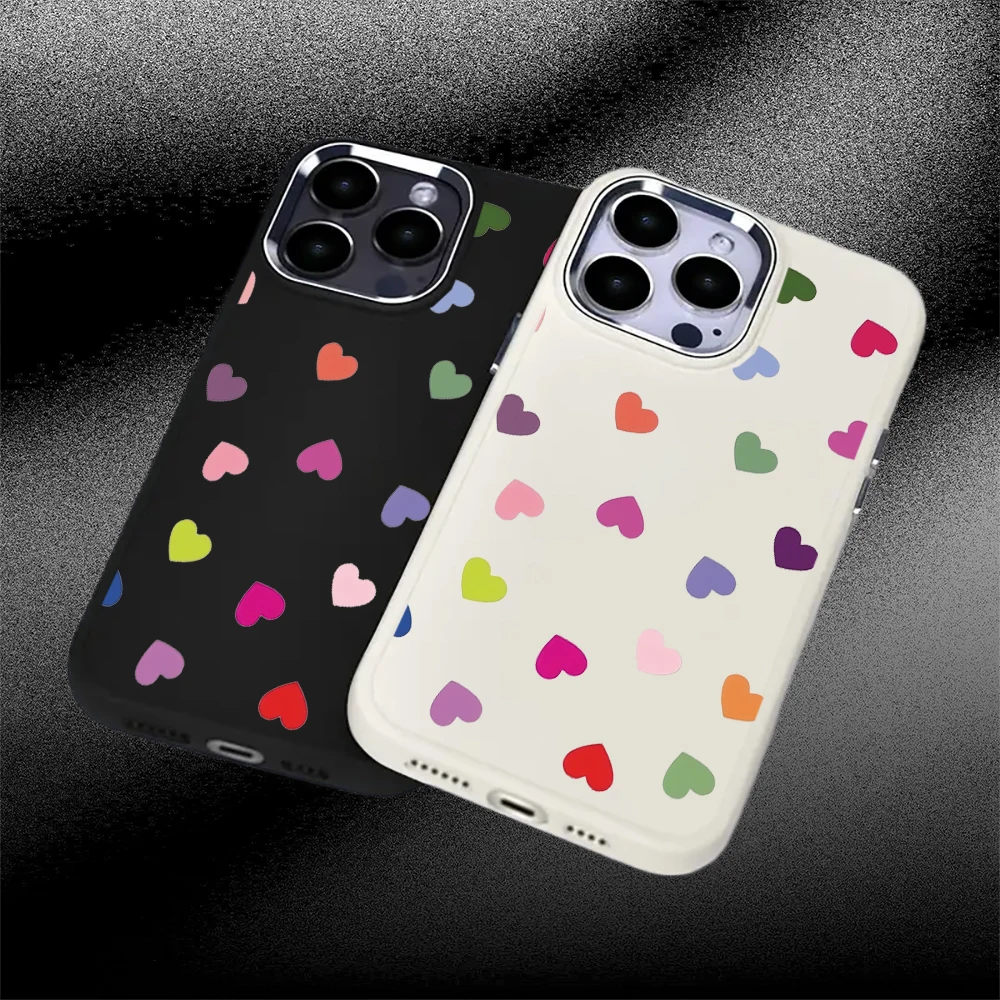 New design Love pattern case,suitable for iPhone16Pro Max/iPhone16Pro/iPhone16/ iPhone16 Plus to iPhone11 12 13 14 15 series