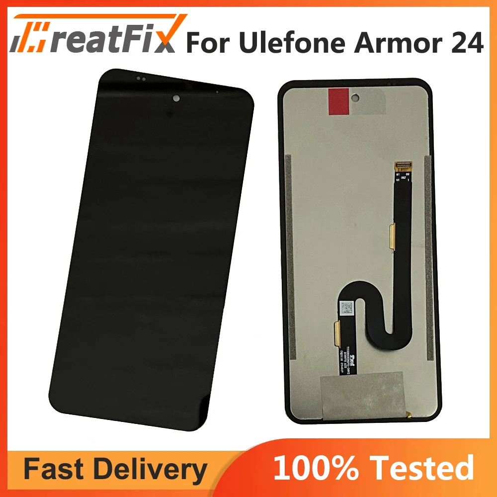 

Original Armor24 LCD Display and Touch Screen For Ulefone Armor 24 LCD Sensor Digitizer Assembly Replacement Display lcd +Tools