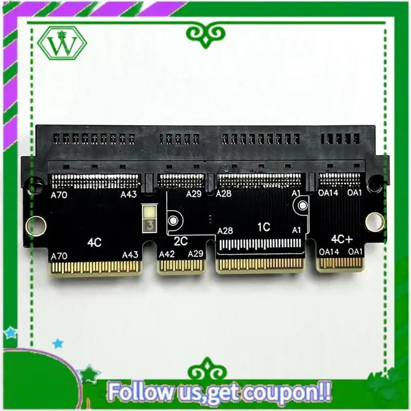 ABIK-Pcie5.0 X16 إلى Gen-Z 4C + بطاقة محول EDSFF 4C + بطاقة اختبار وحماية مرتفعة تدعم Gen5 PCI-E 5.0 512 جيجابت في الثانية