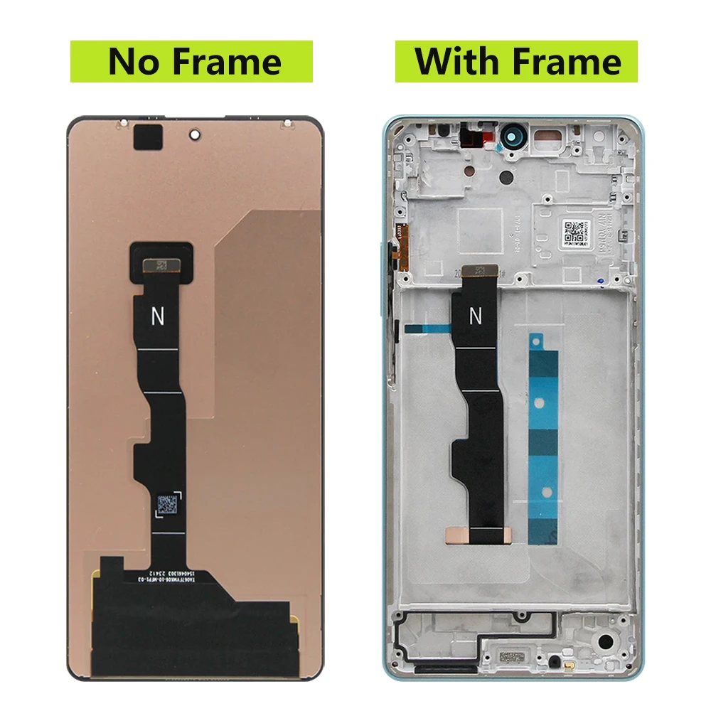 Super AMOLED Note 13 5G 2312DRAABG 2312DRAABI LCD Display Screen For Xiaomi Redmi Note13 LCD Display with Touch Screen Digitizer