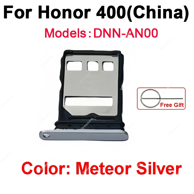 For Huawei Honor 400 400 Pro（China) DNN-AN00 DNP-AN00 SIM Card Slot Tray Holder Adapter SIM Card Tray Reader Holder Slot