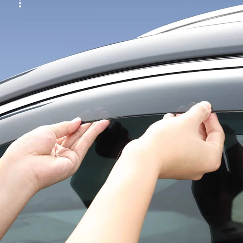 For Chery Jaecoo J7 2023 24 25 26 Window Visor Rain Guards Deflector Sun Rain Shelter Weather Shield Cover Exterior Accessories