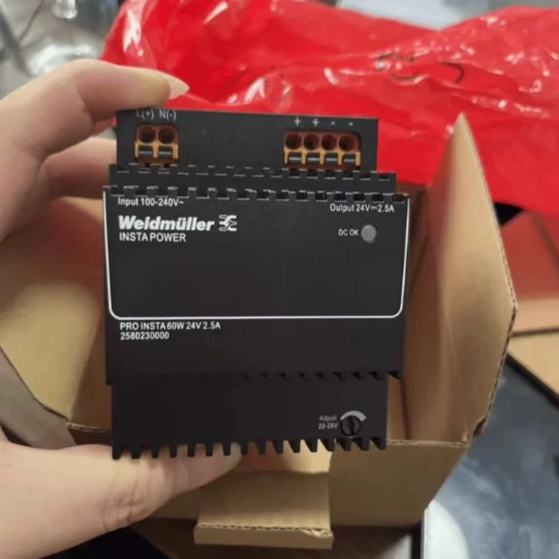 

Блок питания Weidmiller Rail 2580230000 PRO INSTA 60W 24V 2.5A Совершенно новый