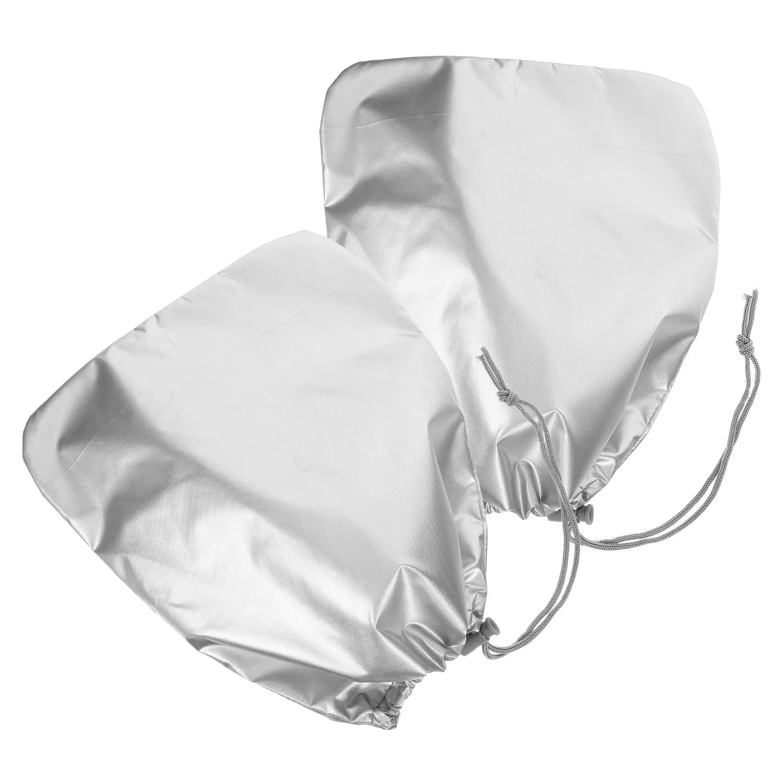 2Pcs Car Rearview Mirror Cover Snow Protector Universal Side Mirror Shield Polyester Cover Anti Frost Scratch Resistant