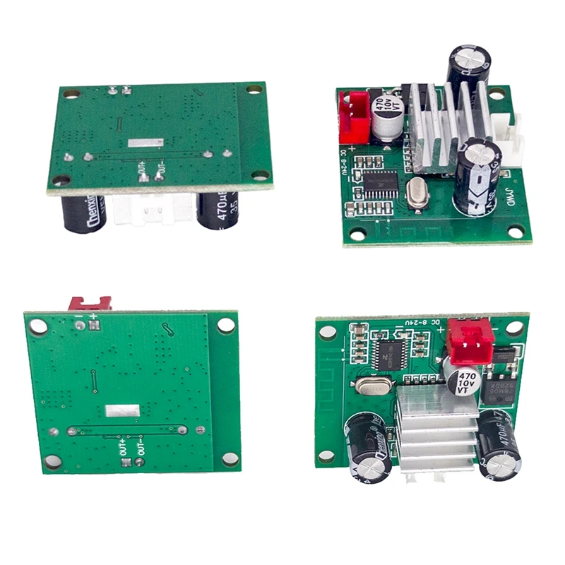 مكبر صوت ستريو TWS ذو اتجاهين ، مضخم طاقة بالبلوتوث ، لوحة وحدة الصوت ، مستقبل الصوت ، تثبيت سهل ، 30 وات + 30 وات ، 2