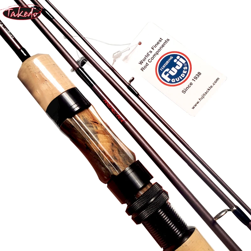 

TAKEDO TN93 454UL Protable Travel Rods 4 Sections Ultra Light Trout Travel Fishing Rods Carbon Fiber Spinning Casting Ultralight