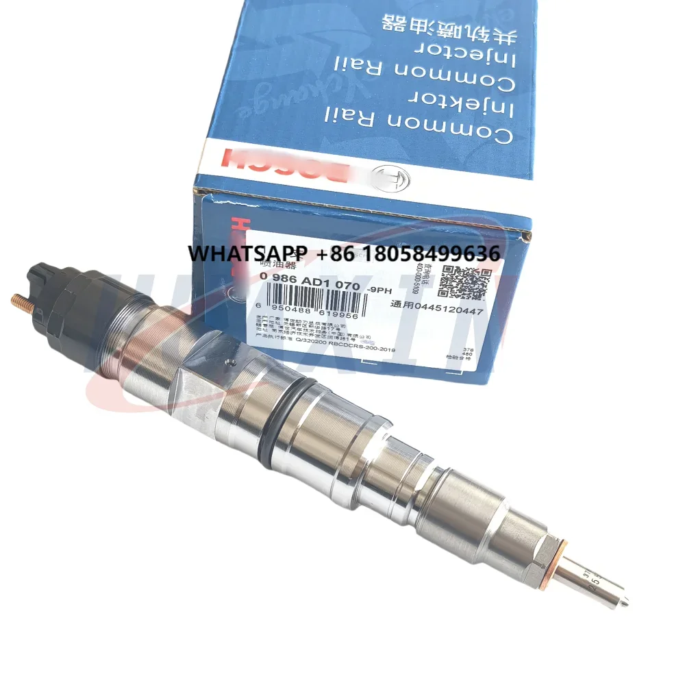 

Genuine New Common Rail Fuel Injector Auto Parts 0445120447 0986AD1070 for XICHAI 6DM FAW J5 J6 Models