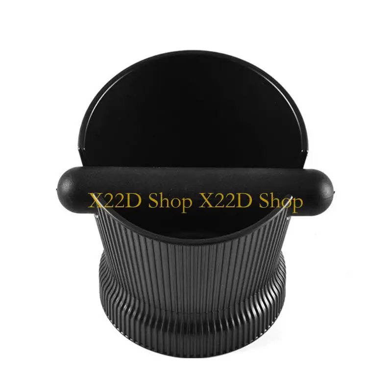 

X22D Modern Espresso Dump Bin Coffee Box Unique Grind Waste Bin Easy to Clean
