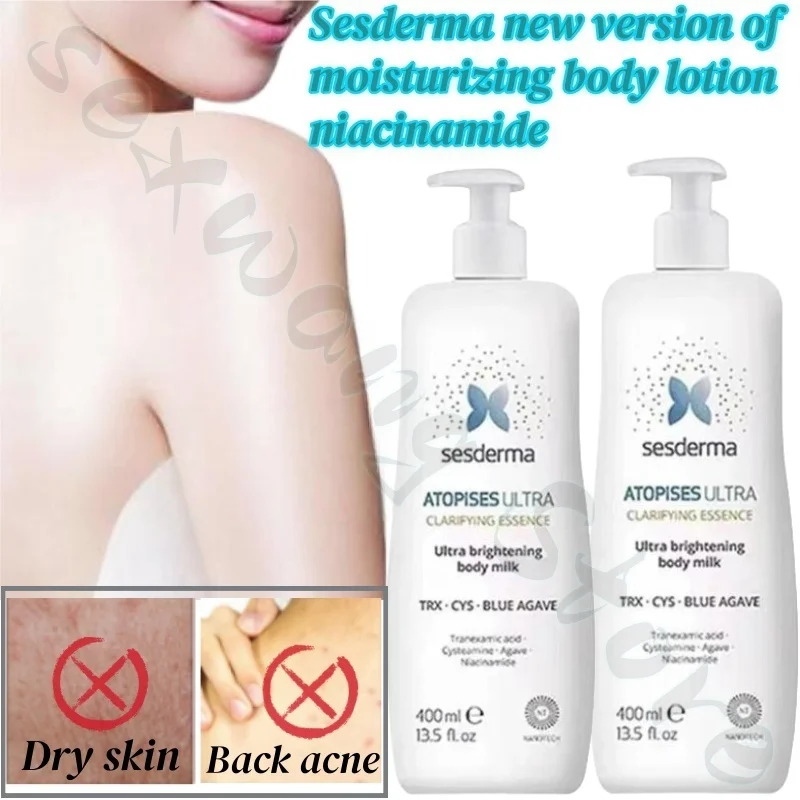 

New version of body milk Niacinamide moisturizes, brightens skin tone, reduces melanin, deeply moisturizes and improves dry skin