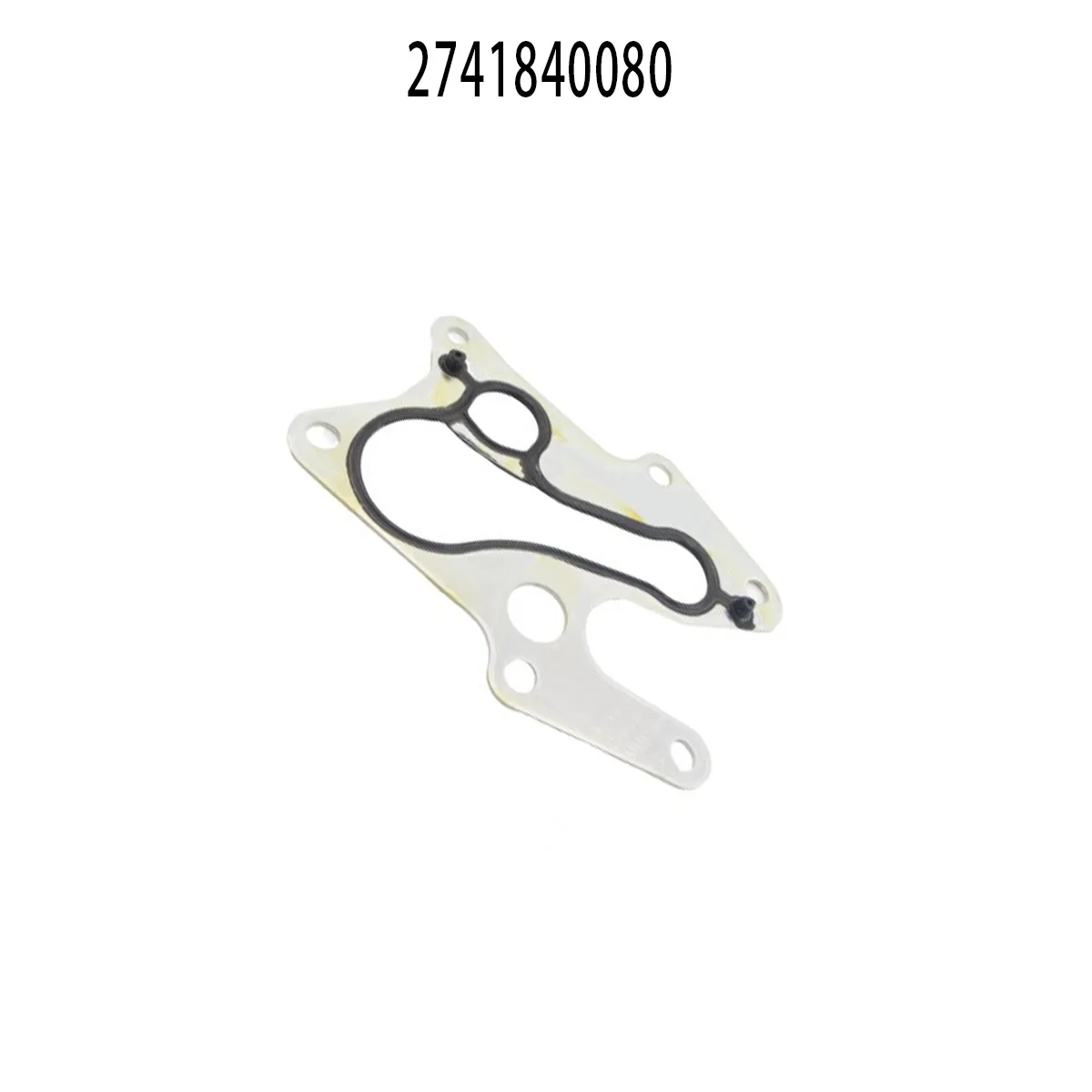 2741840080 Factory Stock Oil Cooler Seal Gasket Fit For Mercedes Benz M274 E16 Engine Oil Cooler Gasket Replacement
