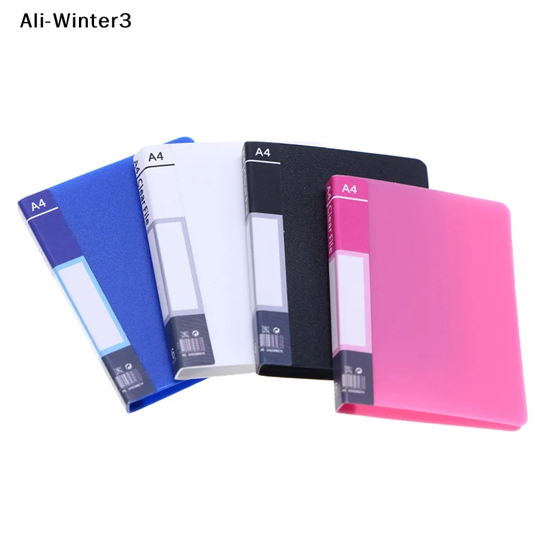 

【Wtr3】1Pc 1:12 Dollhouse Miniature Accessories Plastic File Book Folder Simulation Stationery Supplies Toy for Dollhouse Decor