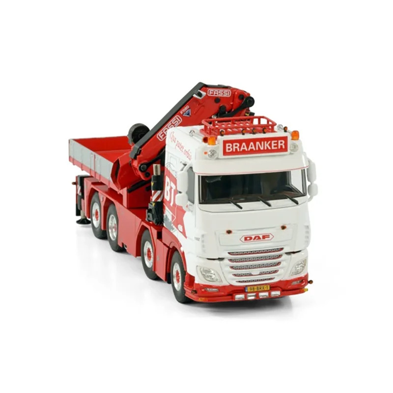 WSI Diecast 1:50 Scale DAF XF MY2017 8X2 Alloy Crane Model 01-4095 Collection Souvenir Display Ornaments Vehicle Toy