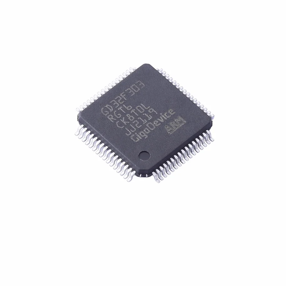 1Pcs Original GD32F303RGT6 ARM Cortex-M4 MCU 120MHz 1MB Flash LQFP-64 Motor Control
