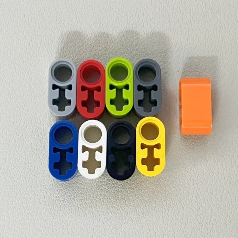 Lot 60483 74695 40147 Liftarm Thick 1x2  Axle Hole Bricks Collections Bulk Modular GBC Toys For Technical MOC Buildings Blocks