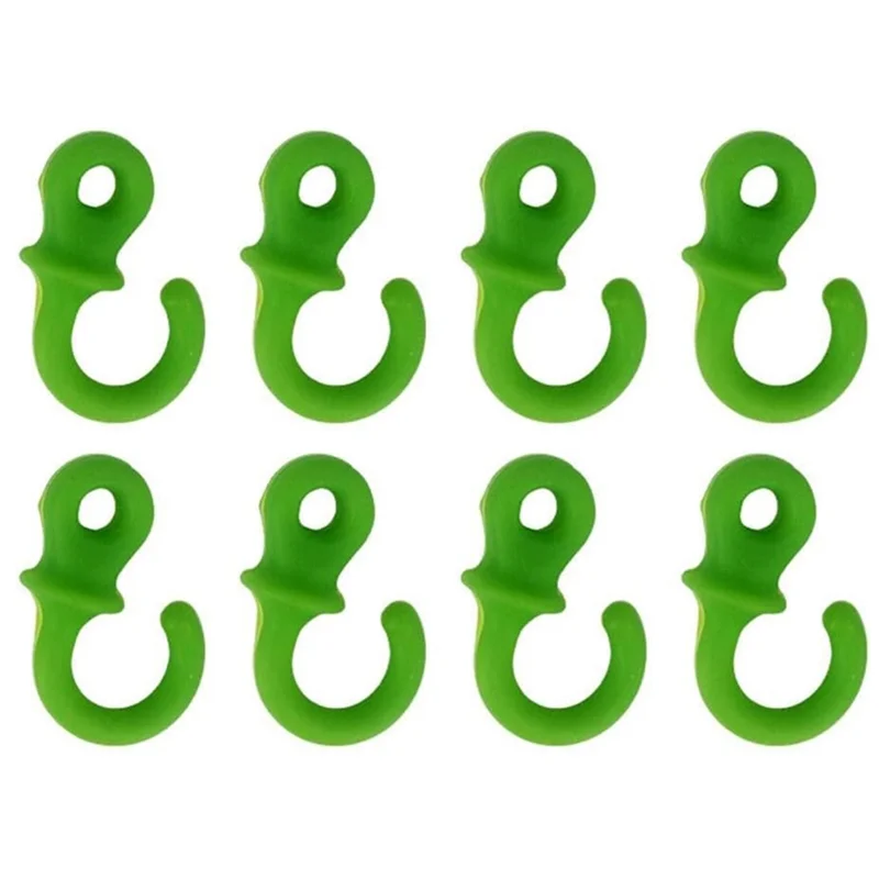 

【БОЛЬШАЯ РАСПРОДАЖА】Черные мягкие силиконовые накладки (8 шт.) для стабилизатора «обезьяний хвост» для блочного лука, превосходное шумоподавление, зеленые