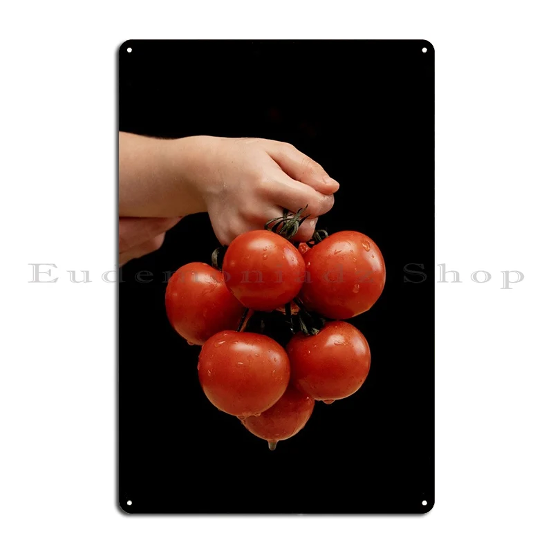 Tomatoes Metal Plaque Poster Bar Cave Club Wall Mural Designer Cave Tin Sign Poster