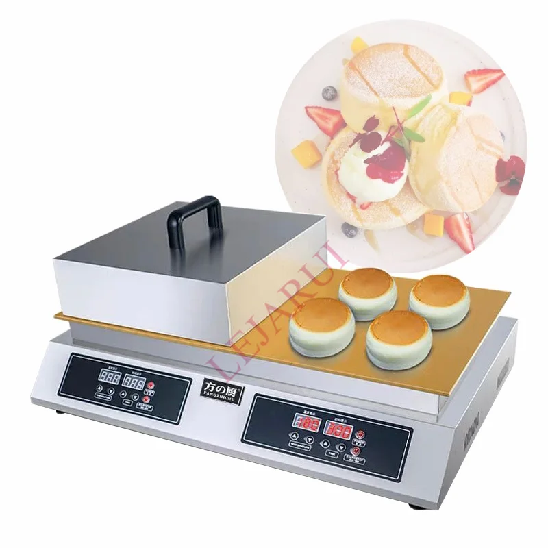 

Commercial French Soufflé Machine Full Copper Grill Souffle Machine Cakes Desserts Intelligent Timing Constant Temperatu